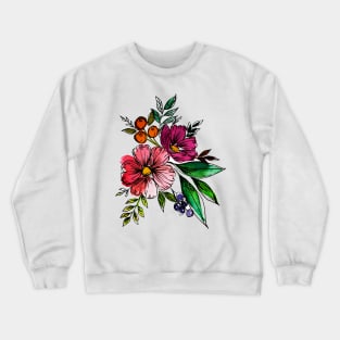 Flower burst Crewneck Sweatshirt